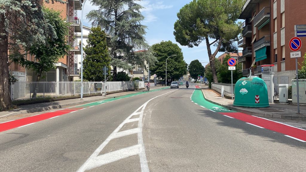 Bicipolitana, le strade di Forlì si colorano di nuovi percorsi ciclabili