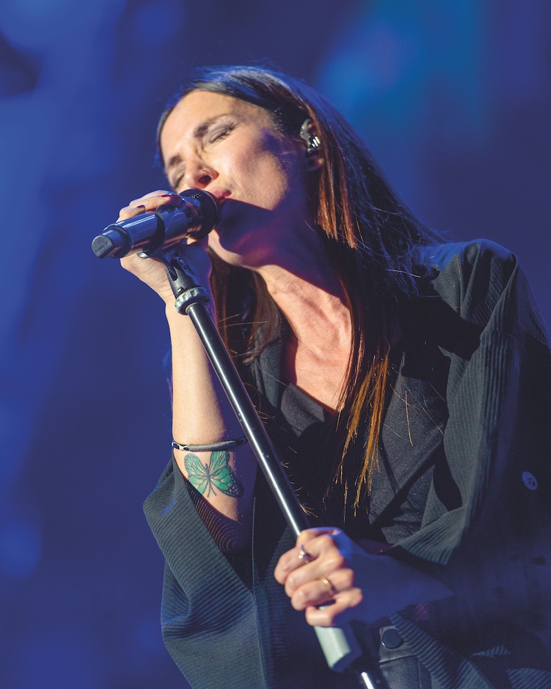 Roberta Montanari, la corista delle star
