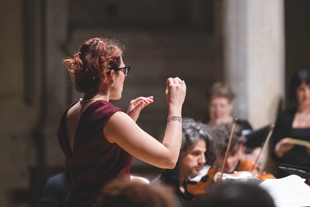 Silvia Biasini, dirigere la musica