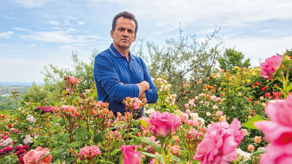 Stefano Venturini, il custode delle rose