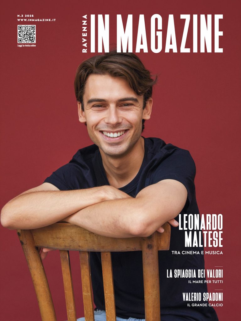 Leonardo Maltese in copertina di Ravenna IN Magazine 03-2025