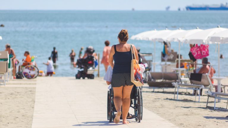Debora Donati e la spiaggia per tutti