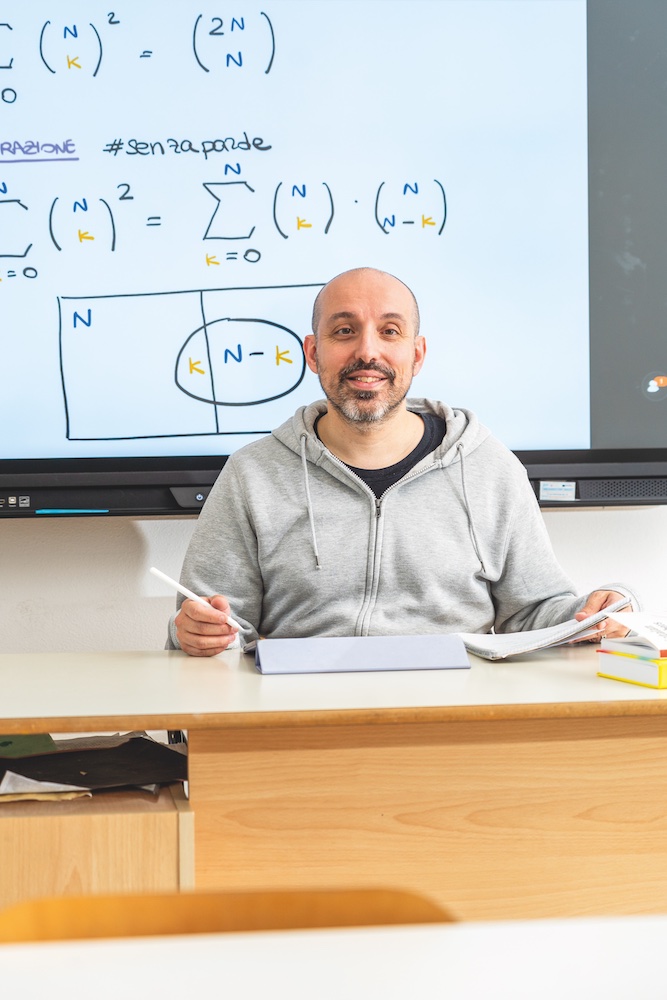 Matteo Silimbani tra i prof incredibili