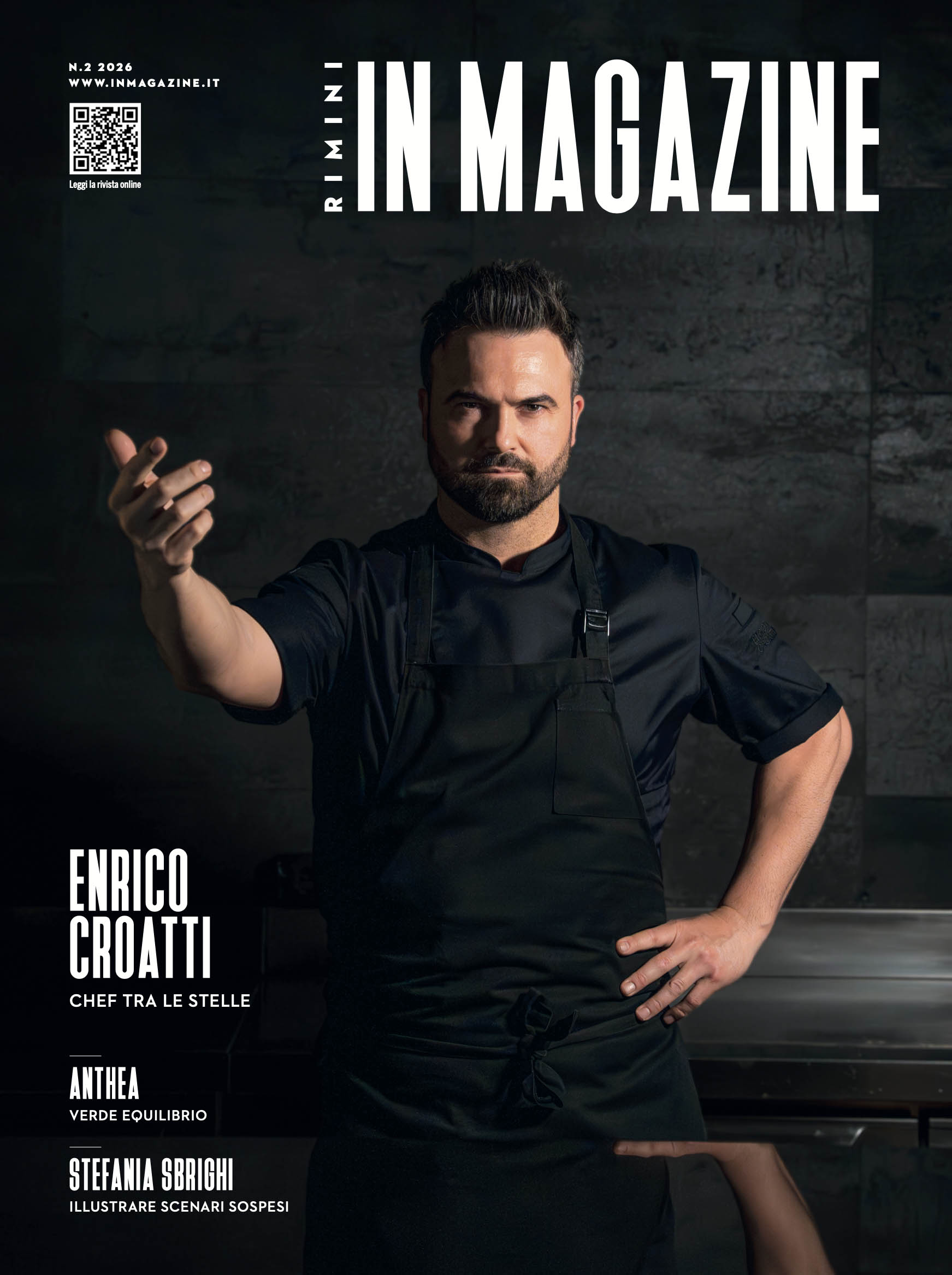 Cover Rimini IN Magazine 2/2026 Enrico Croatti