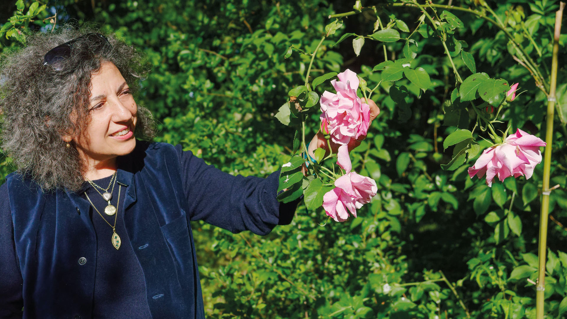 Roberta Pasi, la signora delle rose
