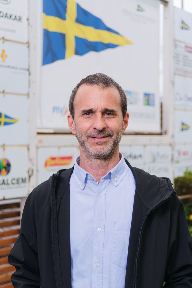 Marcello Luciani, a scuola di vela