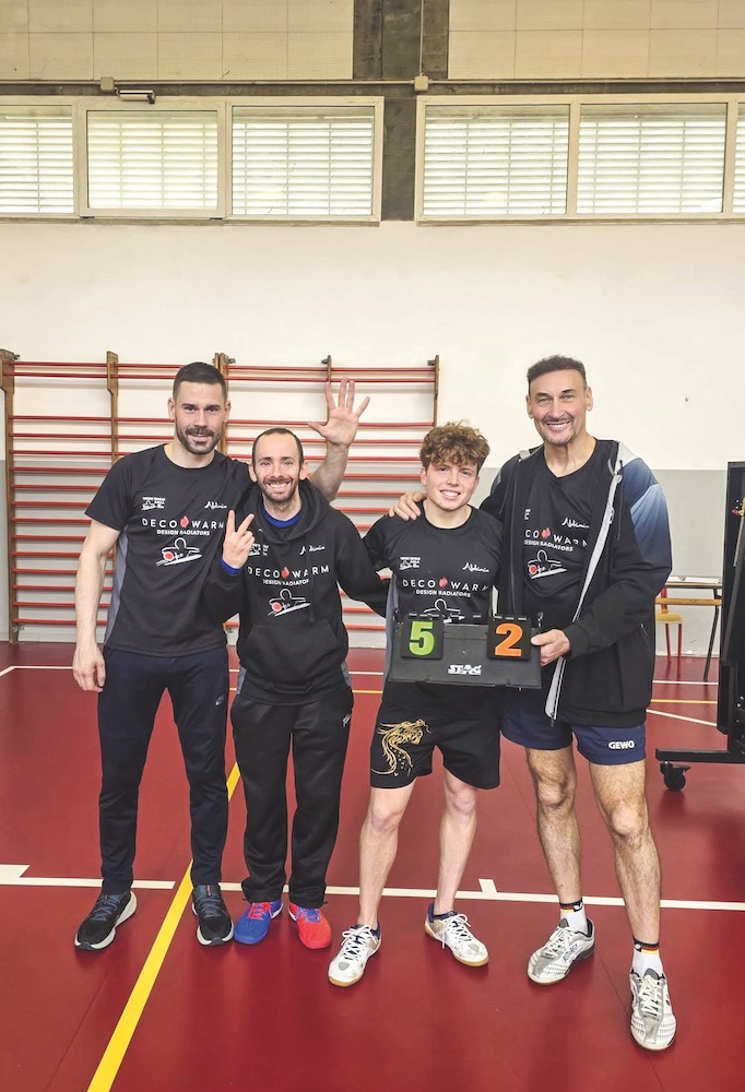 Tennistavolo Acli Lugo-Ravenna: una grande stagione