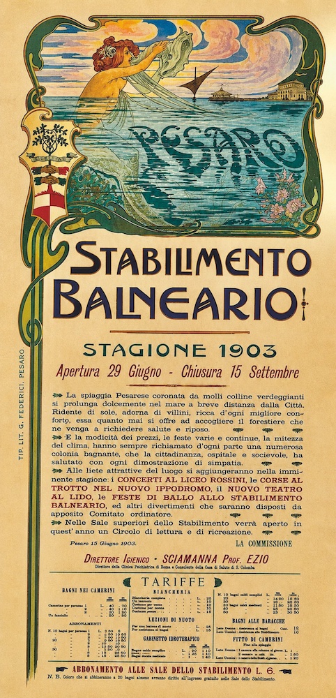 Stagione balneare a Pesaro, dal centro al mare
